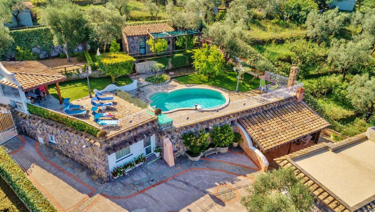 Villa Marika - Private Heated Pool Massa Lubrense Exterior foto